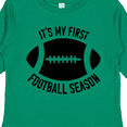 thumbnail image 4 of Inktastic It's My 1st Football Season Boys or Girls Long Sleeve Toddler T-Shirt, 4 of 5