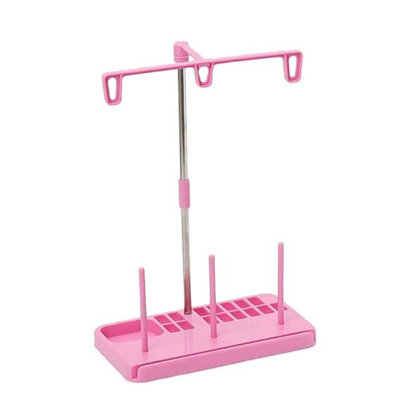 Yammee Embroidery Thread Spool Holder Stand Sewing Machine Accessories Three Spool Thread Holder Stand for Sewing Machines