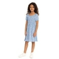 thumbnail image 2 of Forever Me Girls Ditsy Floral Peasant Dress, Sizes 4-18, 2 of 12