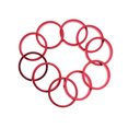 thumbnail image 4 of 10 piezas de arandela de auriculares de bicicleta Sunnimix de aleación de aluminio rojo, 4 of 8