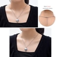 thumbnail image 2 of No Longer by My Side,But Forever in My Heart Carved Locket Cremation Urn Necklace for Pet Dogs Cats Ashes, 2 of 6