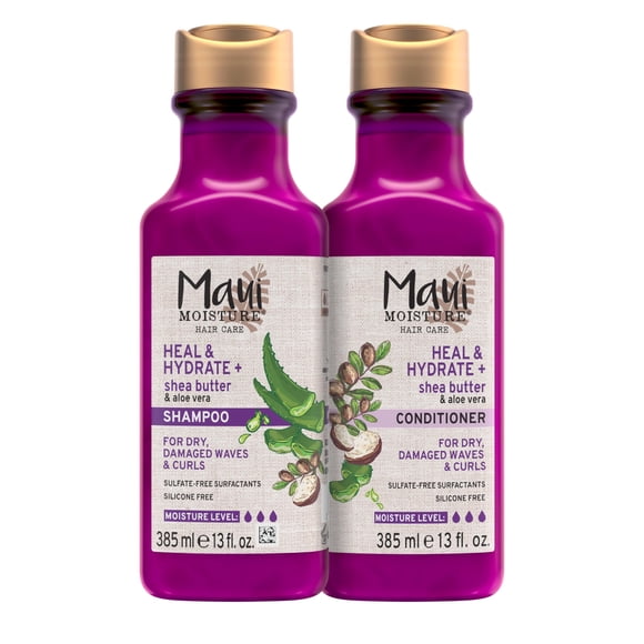 Maui Moisture Heal & Hydrate + Shea Butter (Shampoo & Conditioner)