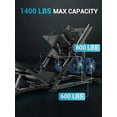 thumbnail image 5 of Towallmark Leg Press Hack Squat Machine, 2 In 1 45 Degree Leg Press 1400LB Capacity, 6 Safety Guard Positions Compact Home Gym Equipment, 5 of 9