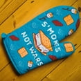 thumbnail image 4 of S'Mores Not Wars Oven Mitt Funny Summer Campfire Graphic Kitchen Glove, 4 of 6