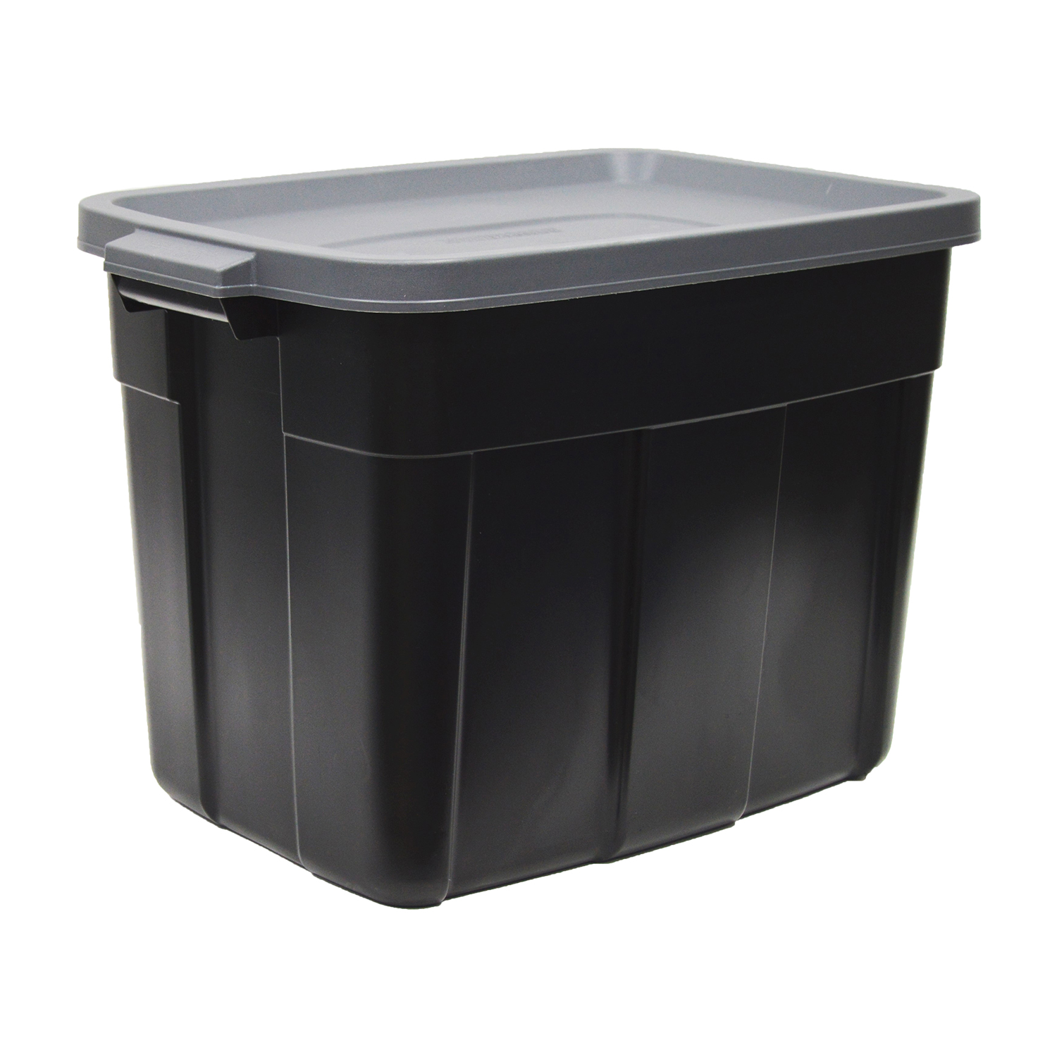 Rubbermaid Roughneck Tote 18 Gallon Storage Bin Container, Black (6 Pack) - image 5 of 6