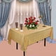 thumbnail image 2 of Mantel de poliéster con lentejuelas, cubierta de mantel rectangular con para de cumpleaños, comedor, bodas, , suministros Dorado claro Sunnimix fiesta de mantel de lentejuelas, 2 of 8