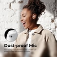 thumbnail image 3 of SoundPEATS Wireless Bluetooth 5.1 Headphones Free2 Classic White Type-C IPX5 Waterproof 6mm Drivers, 3 of 8