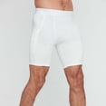 thumbnail image 4 of Guluxicc Men's Yoga Shorts Elastic Waist Gym Shorts Regular Fit Solid Color Summer Workout Shorts, 4 of 5