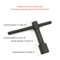thumbnail image 3 of lanema Steel Screw Bolt Wrench 8mm 10mm 12mm Lathe Bed Frame Screw Wrench Spanner Tool, 3 of 14