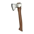 thumbnail image 2 of Portable Outdoor Camping Hand Axe Wood Splitting Tool with 5.5 Inch Handle Forged Steel Blade Ergonomic Lightweight Design Back Flat Hammer Surface for Firewood Hiking, 2 of 7