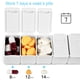 thumbnail image 2 of 2 pastillas organizadoras para viajes, 7 días con pastillero Braille, vitaminas, suplementos de aceite de pescado, dispensador organizador de medicamentos (beige), 2 of 5