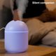 thumbnail image 4 of Monstrate Humidificador de aire Mini difusor de Aroma de escritorio continuo/intermitente con rociador de niebla de luz nocturna para sala de estar de Electrónica blanco, 4 of 6