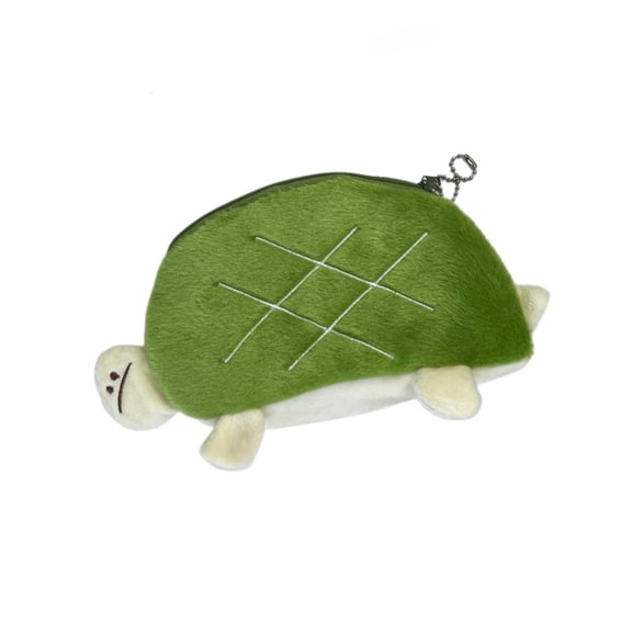 Plush Pen Bag Cartoon Tortoise Pencil Bag Coin Purse Pencil Case Pen Pouch Large Capacity Pencil Pouch Pen Case