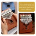 thumbnail image 2 of 1 Set Kalimba 17 Keys Replacement Kit Thumb Piano DIY Accessories Set Kalimba Parts, 2 of 3