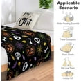 thumbnail image 6 of Yibo Food French Fries Hamburger Super Soft and Cozy Flannel Blanket for Kids All Seasons Blanket for Home Decoration Couch Sofa for Small for Boys Girls, 6 of 6