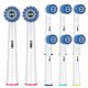 thumbnail image 2 of 8-Pack Sensitive Gum Brush Heads with Soft Bristles for Superior Yet Gentle Cleaning, 2 of 5
