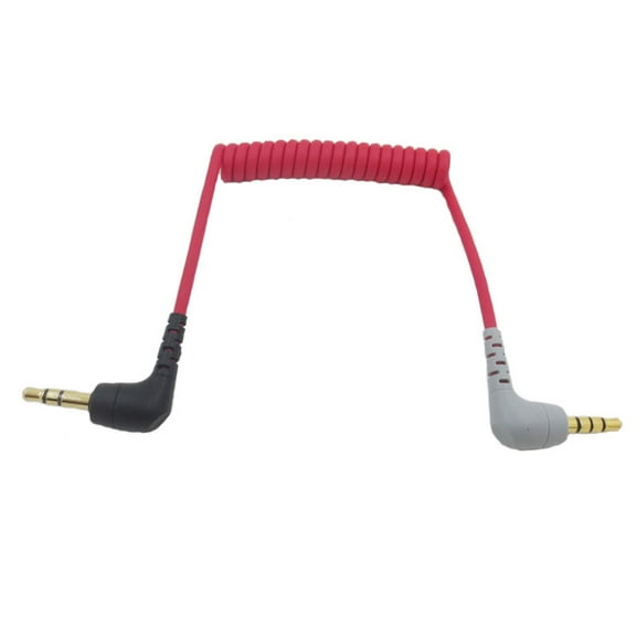 3.5mm TRS to TRRS Cable for RODE Microphones Color-Matching Mechanism, Copper, Flexible Length