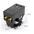 thumbnail image 5 of AC Contactor For Air Conditioner NCK3-25/2 25A NCK3-32/2 32A Make And Break Contactors NCK3 Cabinet CJX9B ,Replace Most, 5 of 5