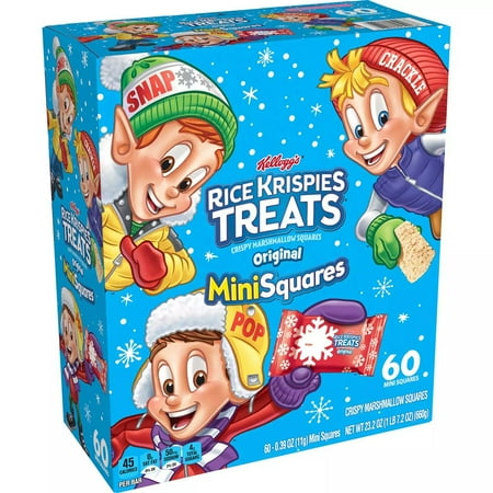 Kellogg's Rice Krispies Treats Winter Mini-Squares (60 Count)