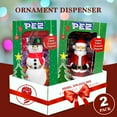 thumbnail image 2 of Pez Santa and Snowman Ornament Gift Box Pack of 2, 2 of 5