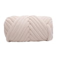 thumbnail image 2 of Hilo grueso para tejer, hilo jumbo cómodo para casa de gato, color beige, 2 of 9