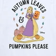 thumbnail image 3 of Disney Princess - Autumn Leaves and Pumpkins Please - Toddler And Youth Short Sleeve Graphic T-Shirt, 3 of 4