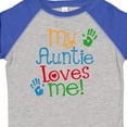 thumbnail image 4 of Inktastic My Auntie Loves Me Nephew Boys or Girls Toddler T-Shirt, 4 of 5