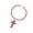Red, variant on Crosses Drops Necklace With Adjustable Length And Rhinestones For Everyday Wear