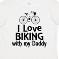 thumbnail image 4 of Inktastic I Love Biking with Daddy Boys or Girls Toddler T-Shirt, 4 of 5