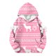 thumbnail image 5 of Sudadera con capucha para niños, moderna, informal, holgada, con estampado de manga larga, gorro con bolsillo de cuerda, sudadera de poliéster para niños., 5 of 5