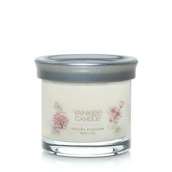 Yankee Candle Small Tumbler Scented Single Wick Jar Candle, Sakura Blossom Festival, 4.3 oz (Pack of 2)