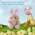 thumbnail image 3 of EclipseJewels Rabbit Plush Toy Doll - Cute Bunny Stuffed Animal without Label Soft Novelty Plushie for Kids, Perfect Present for Children,Beige, 3 of 5