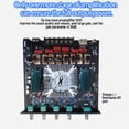 thumbnail image 2 of ZK-AS21 Compact 2.1Channel TPA3255 BT Digital Power Amplifier Board Module High And Low Tone Subwoofer Power Amplifier Board 220W*2+350W, 2 of 7