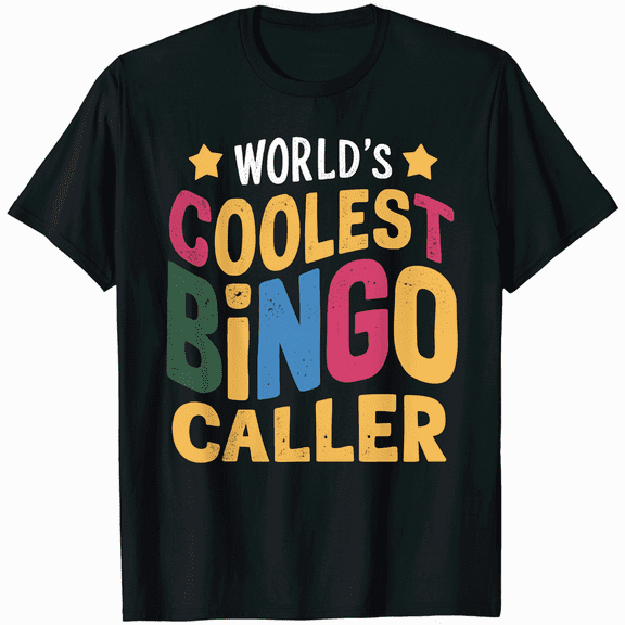 Funny Bingo Caller Squad T-Shirt Unisex Men Women Game Night Tee