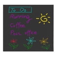 thumbnail image 5 of Uxcell 12" x 20" x 0.04" Magnetic Dry Erase Board Blackboard Sticker Flexible, Black 2 Roll, 5 of 6