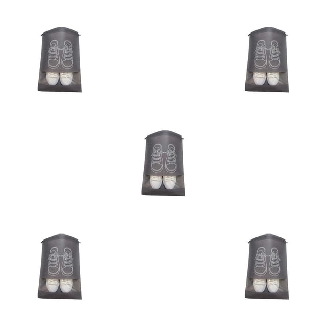 Toystoory Bolsa para zapatos, bolsa a prueba de polvo, bolsa suelta de tela no tejida, almacenamiento de bolsillo, bolsas portátiles multiusos Type2 NO2