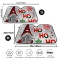 thumbnail image 3 of Kdxio Cute Santa Print Windshield Sun Shade,UV Rays and Sun Heat Protection,Sunshade for Car Windshield,Car Shade Front Windshield - Small, 3 of 6