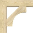 thumbnail image 3 of Ekena Millwork 4"W x 20"D x 20"H Westlake Block Rough Sawn Bracket, Douglas Fir, 3 of 25