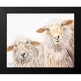 thumbnail image 2 of Fifer, Diane 18x15 Black Modern Framed Museum Art Print Titled - Ba Ba White Sheep, 2 of 5