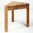 thumbnail image 2 of ARB Teak & Specialties Banc de Douche d'Angle 31,5" (80 cm), 2 of 8