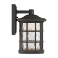 thumbnail image 5 of Quoizel Stonington Small LED Wall Lantern in Matte Black, 5 of 5