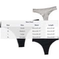 thumbnail image 3 of Sokhug Womens Lace Trim Seamless Breathable Panties, European Size Thongs With Bow Decor Soft Comfort Briefs, 3 of 4