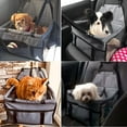 thumbnail image 4 of XISOBO Dog car seat (dark gray), 4 of 4