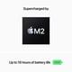 thumbnail image 4 of Apple MacBook Air 13" Laptop (M2, 2022, 256GB SSD, Midnight) + Bundle Kit, 4 of 9