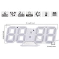 thumbnail image 3 of Reloj despertador digital 3D Vhermosa 27.5*10.5*5.5cm, 3 of 4