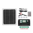 thumbnail image 1 of Portable Solar Panel 12V 50W Solar Cells Charger USB Dual DC 100A Solar Controller Kit Complete For Home Camping Car RV Boat ,Easy to Install, 1 of 7