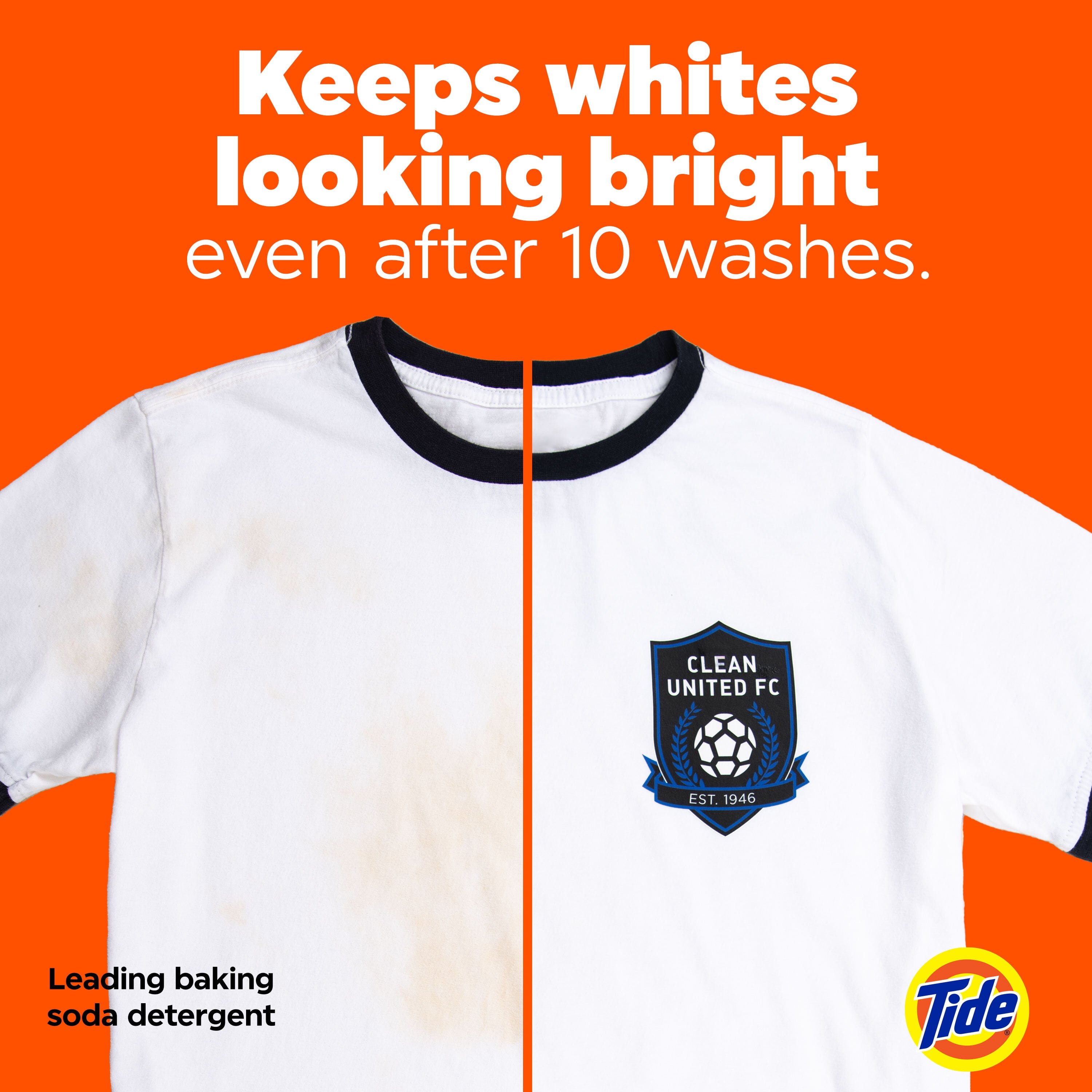 Tide Power PODS White Laundry Detergent Pacs, Brilliant Whitening + Color Protect, 25 Count
