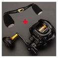 thumbnail image 1 of Baitcasting Fishing Reel Dual Brake System 7.0:1 High Speed CNC Extended Handle Knob 8Kg Carbon Fiber Drag Reel Fishing ,Rigid Aluminum Skeletal Frame, 1 of 7