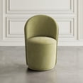 thumbnail image 2 of Jofran Landon Mid-Century Modern Upholstered Swivel Dining Chair (Set of 2), 2 of 6