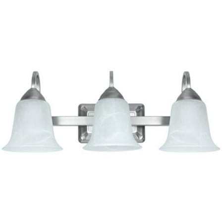 

73960 3 Light Brushed Nickel Finish Led Vanity Fixture